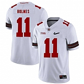 Ohio State Buckeyes 11 Jalyn Holmes White Diamond Nike Logo College Football Jersey Dzhi,baseball caps,new era cap wholesale,wholesale hats